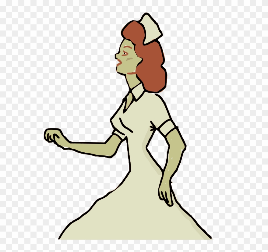 Hospital Clip Art Download - Nurses Walking Clip Art - Png Download