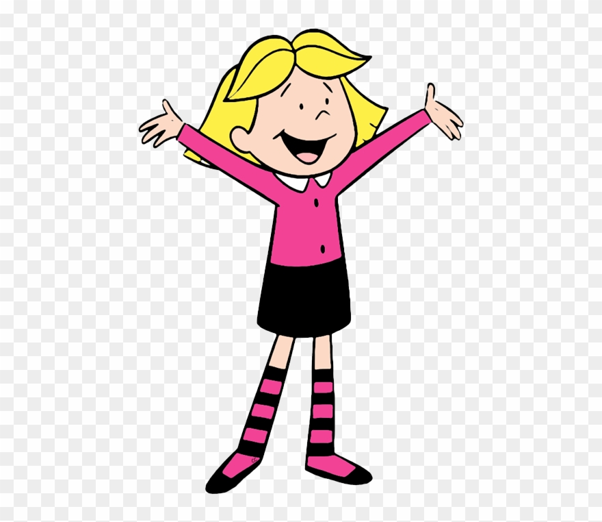 Clifford The Big Red Dog Clip Art Cartoon Clip Art - Clifford The Big Red Dog Girl - Png Download