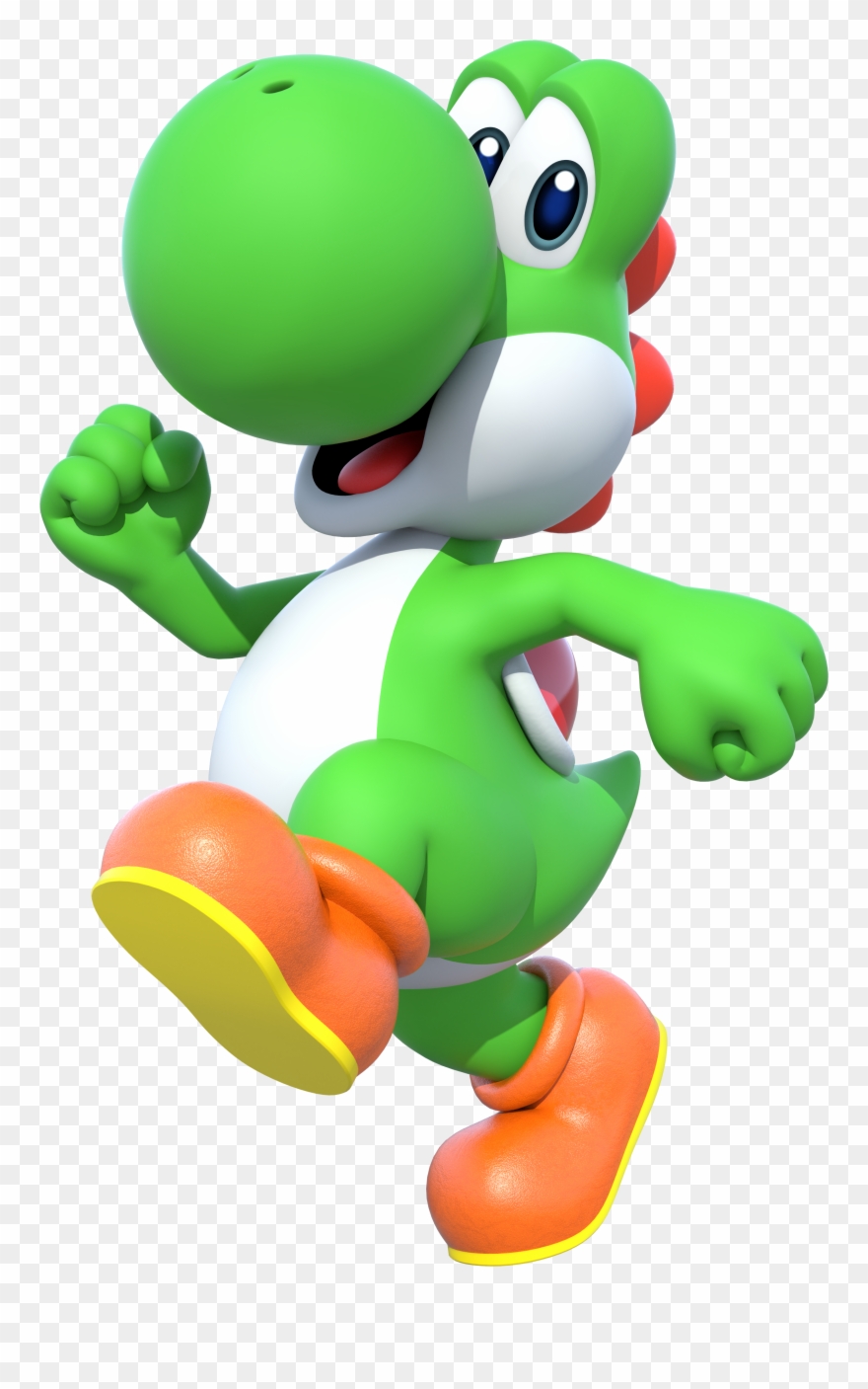 Yoshi Clipart Mario Brothers - Super Mario Party Yoshi - Png Download