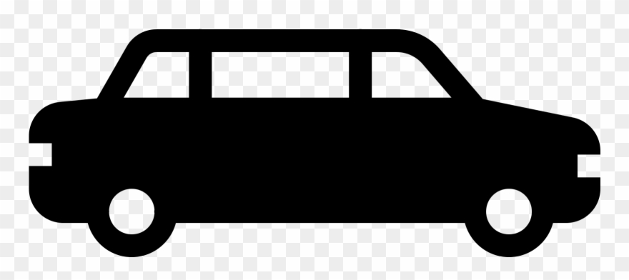 Limousine Car Filled Icon - Mpv Icon Clipart