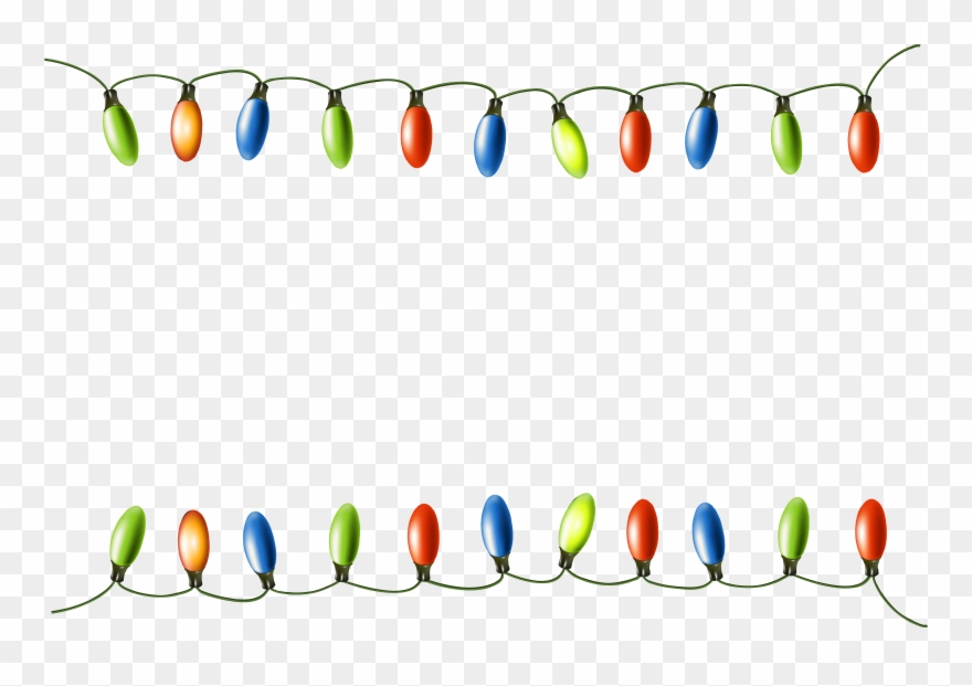 Christmas 14 New Years Eve Party Ideas Tangled Christmashts - Christmas Lights Border Transparent Clipart