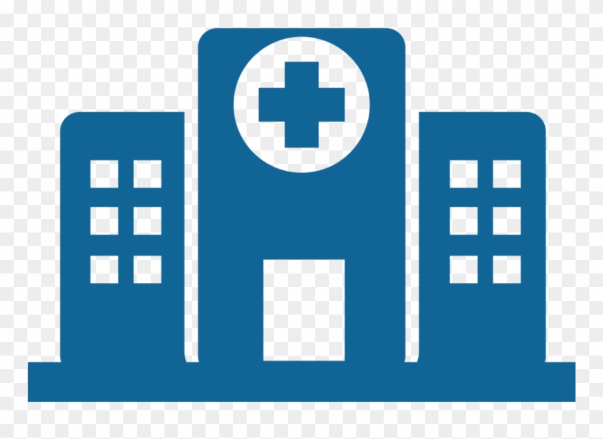 Hospital Clipart Black - Symbol For A Hospital - Png Download