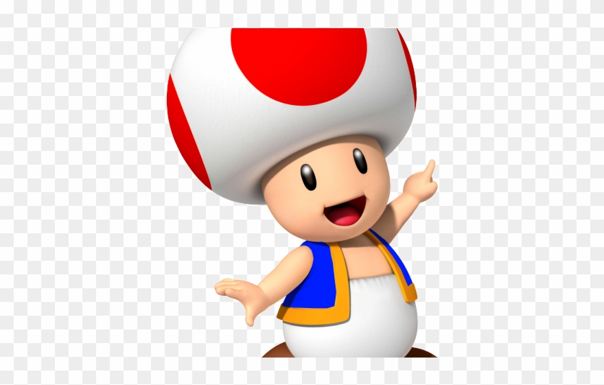 Super Mario Clipart Christmas - Toad Mario Bros - Png Download