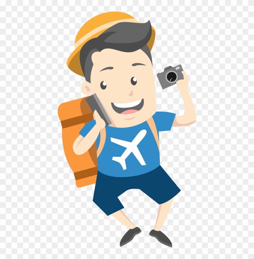 Image For Free Traveller 12 People High Resolution - Cartoon Clipart