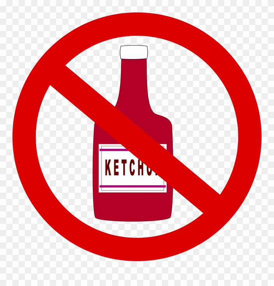 Ketchup Clipart - Plus Sign In Red - Png Download