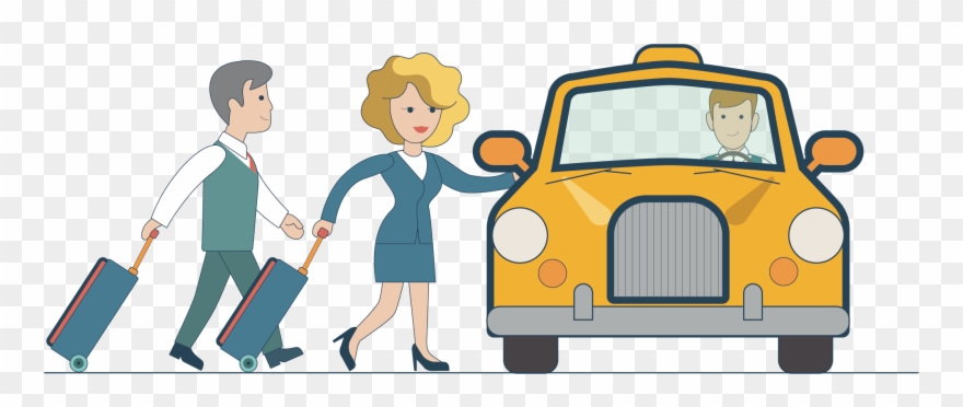 A Wedding Is A Standout Amongst The Most Essential - Take A Taxi Cartoon Clipart
