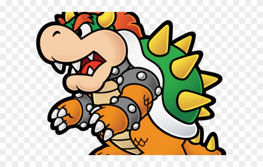 Mario Clipart Paper Mario - Dragon De Mario Bros - Png Download