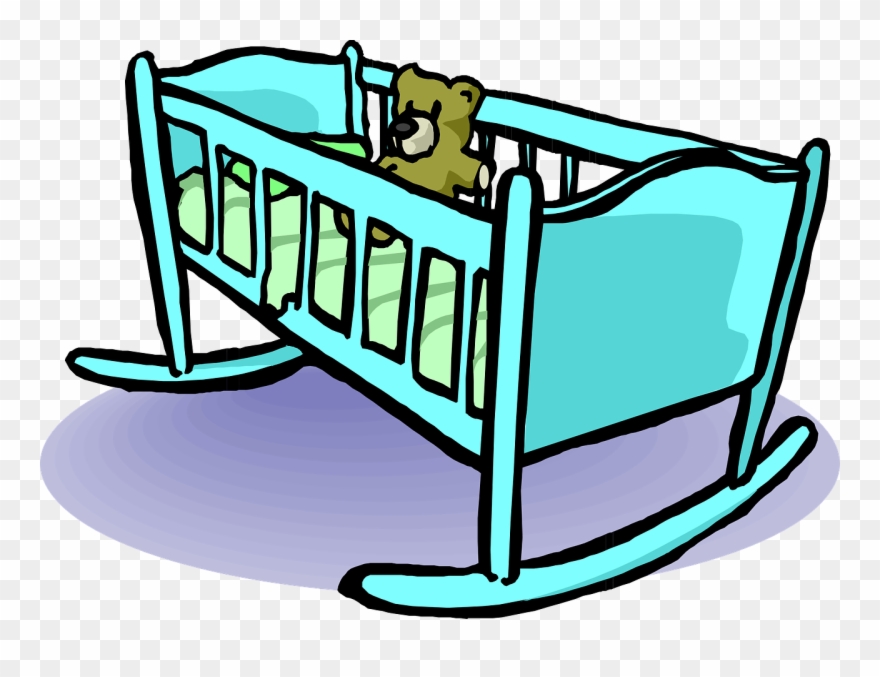 Free Cradle - Baby Cradle Clip Art - Png Download