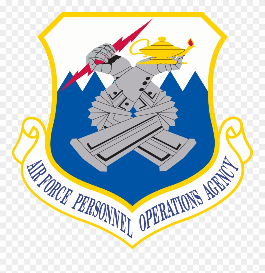 3.8 Inch Air Force Air And Space C2 Agency Vinyl Transfer Clipart