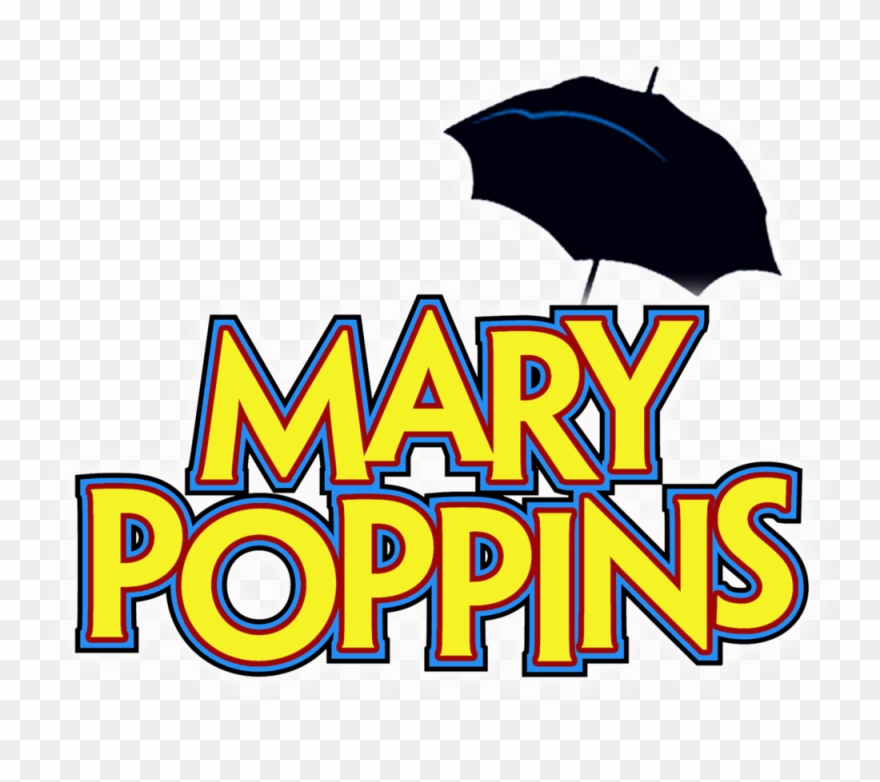2016 - Mary Poppins Jr Logo Clipart