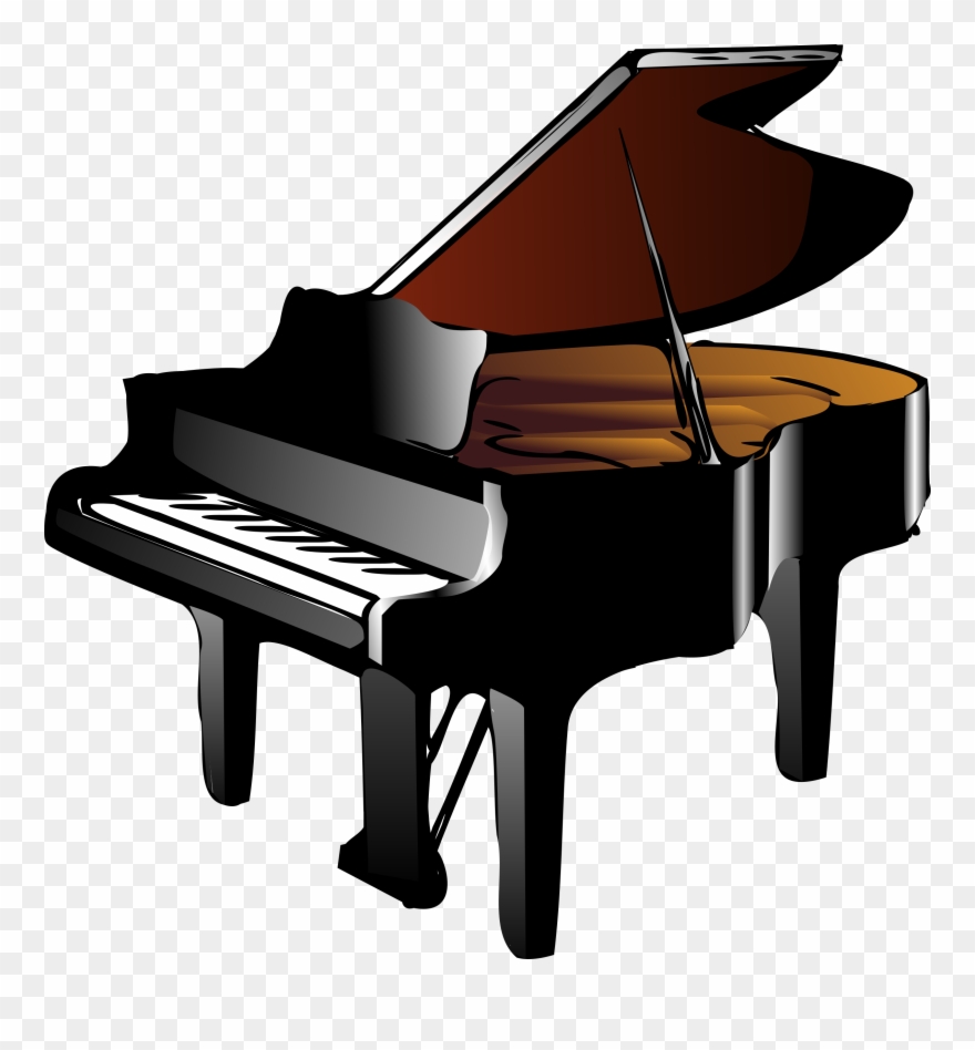 Grand Piano Throw Blanket Clipart