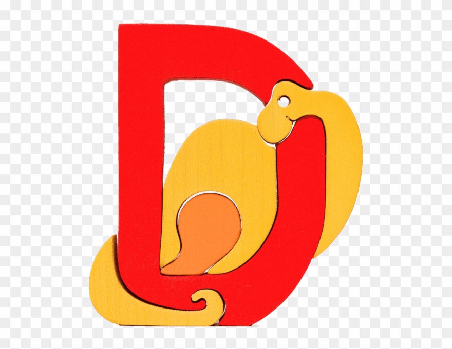 Fauna Trade Buchstaben D - Fauna Abeceda Písmenko D Delfín Clipart