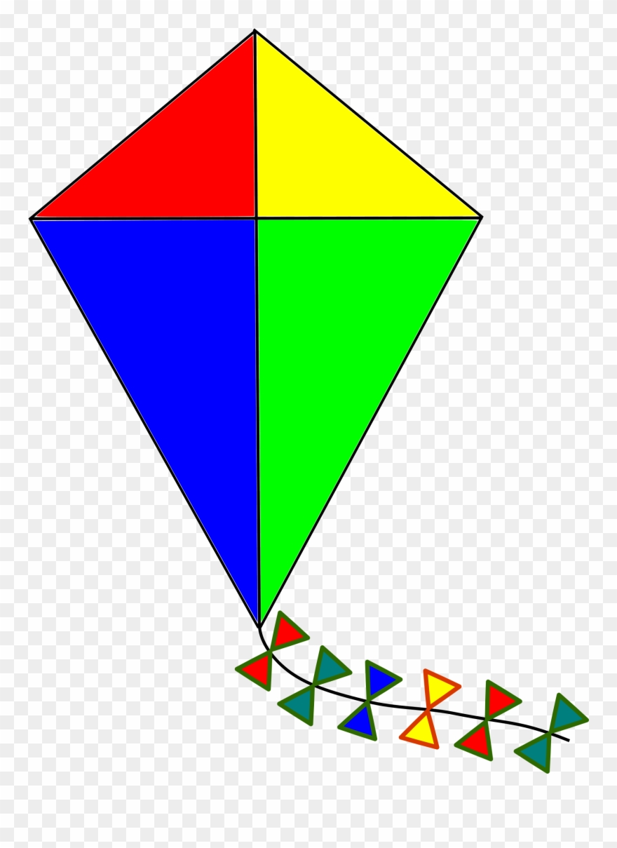 Clip Art Images Panda Free - Kite Clipart - Png Download