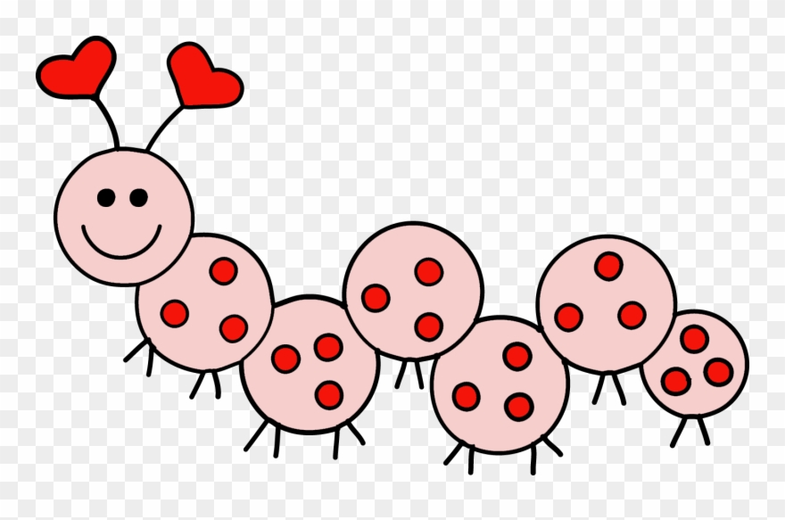 Love Clipart Love Bug - Love Bug Clip Art - Png Download