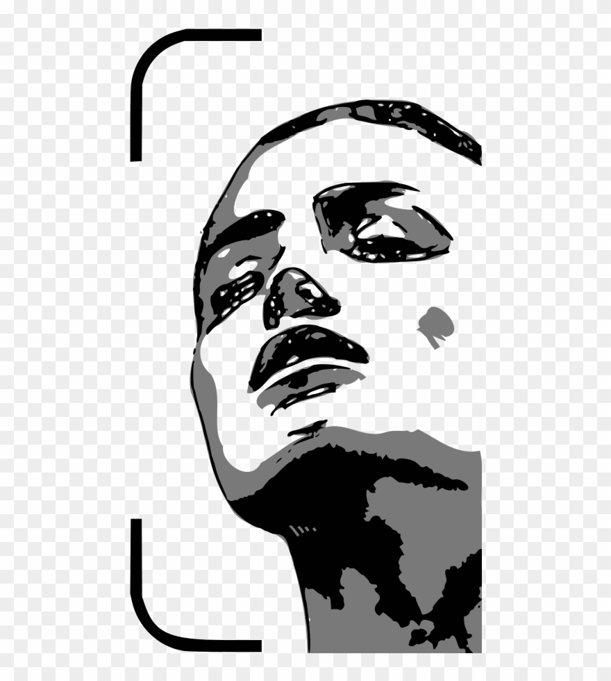 Kopf Muster 36 Stilisiert - Des Hommes Et Des Femmes Clipart