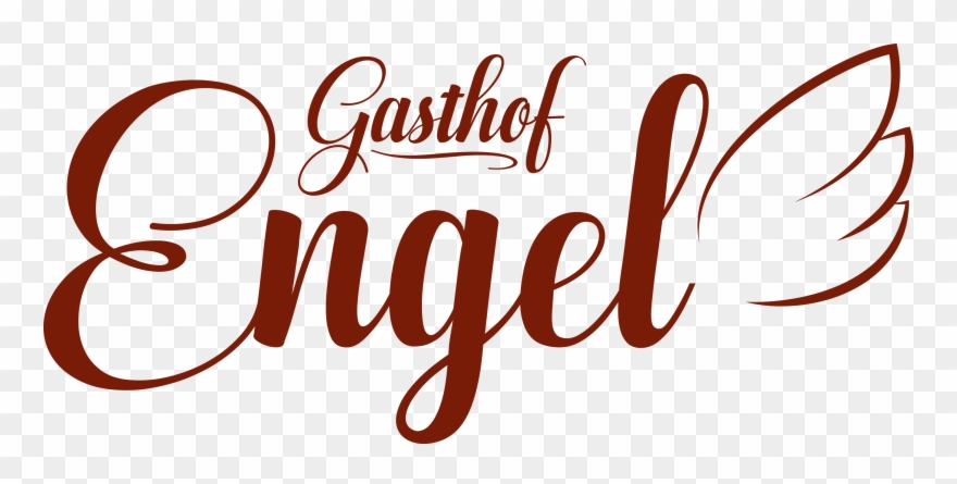 Engel Logoend - Calligraphy Clipart