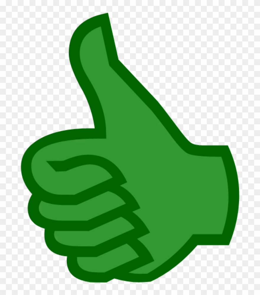 Clip Art Green Door - Green Thumbs Up Clipart - Png Download