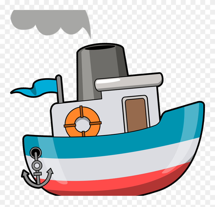 Navy Ships Clipart Clip Art - Tug Boat Clip Art - Png Download