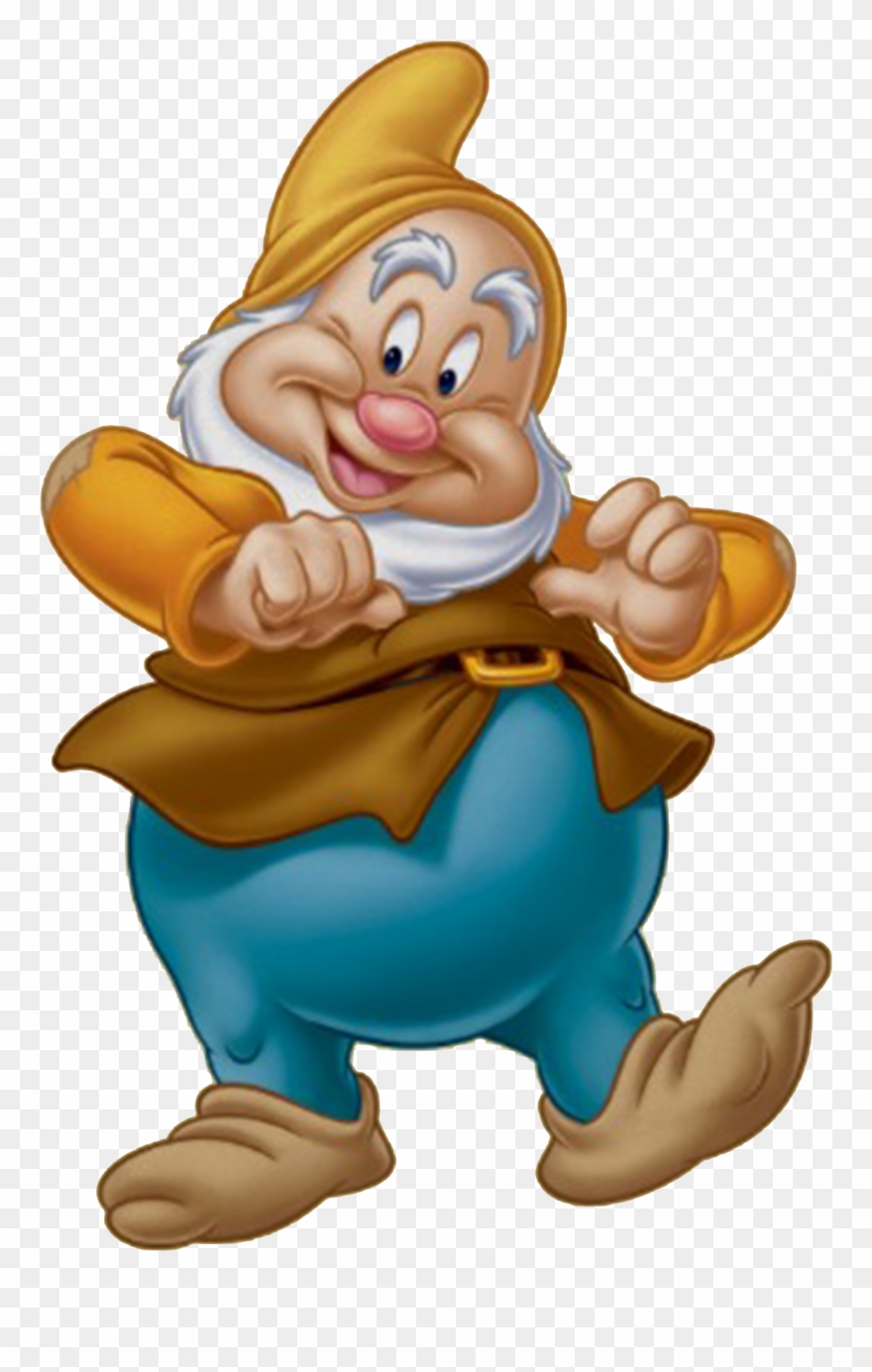 Happy - Happy Dwarf Snow White Clipart