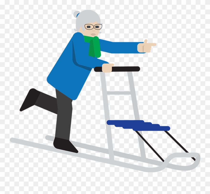Puhuva Pää Pois - Kicksled Clipart - Png Download