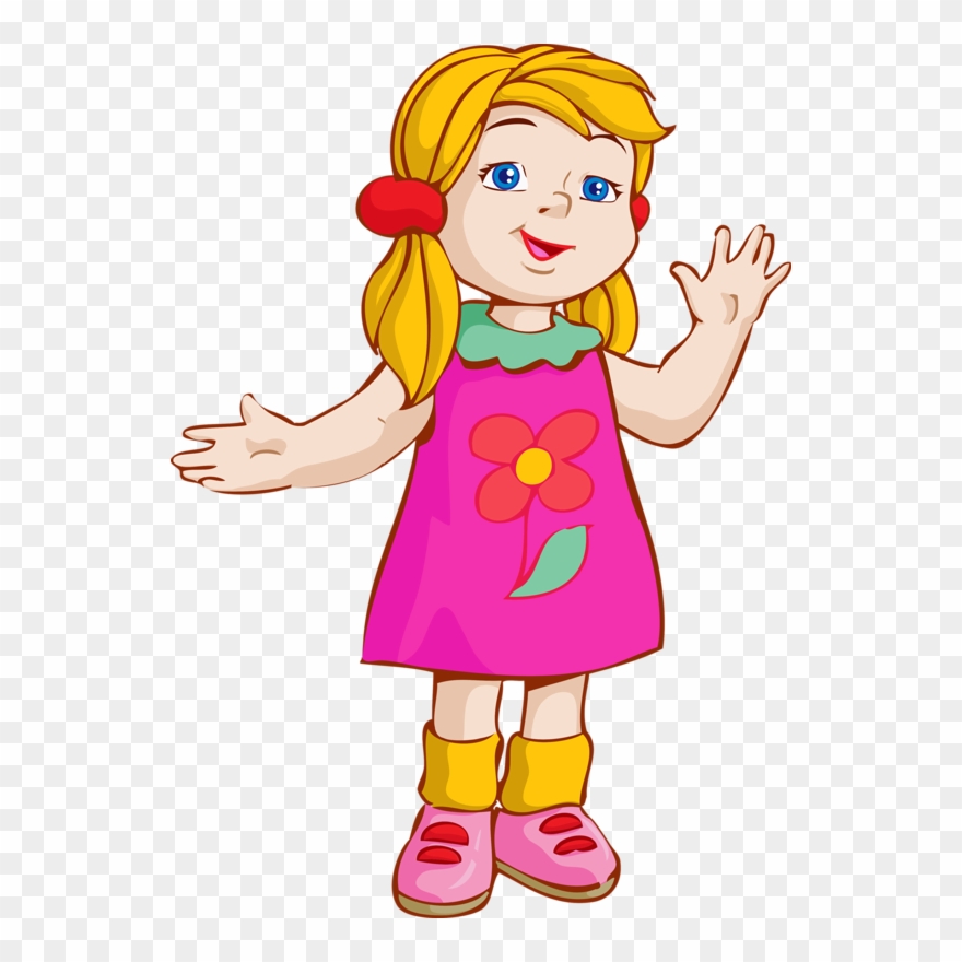 Clipart, Kartenideen, Vorschule, Dekorierte Ordner, - Girls And Boys Cartoon - Png Download