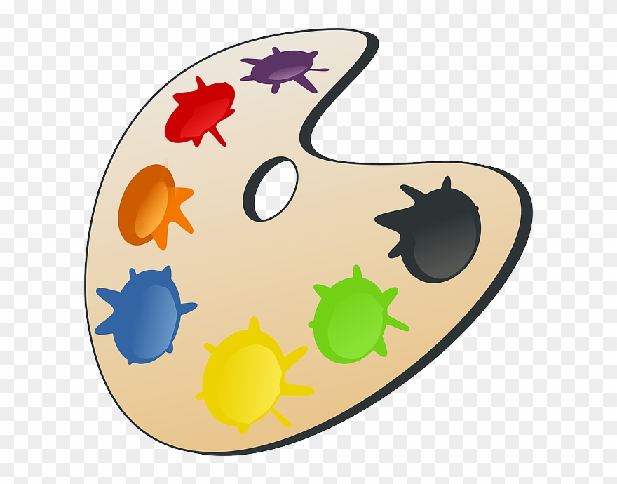 Wo Kann Acrylfarben Kaufen By Acrylmalerei F 252 R - Paint Palette Clipart