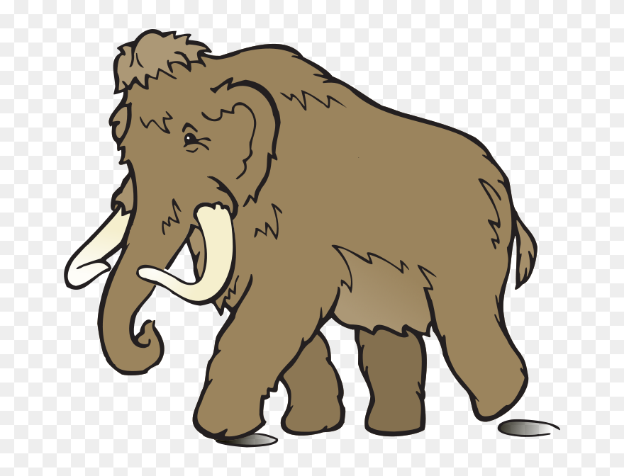 Free To Use & Public Domain Extinct Animals Clip Art - Mammoth Clipart - Png Download