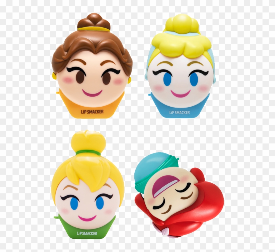 Disney Emoji Lip Balm 4 Pack - Lip Smacker Disney Clipart