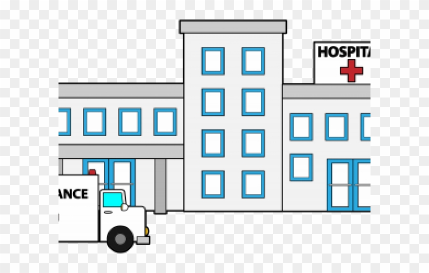 Hospital Clipart - Hospital Clip Art - Png Download