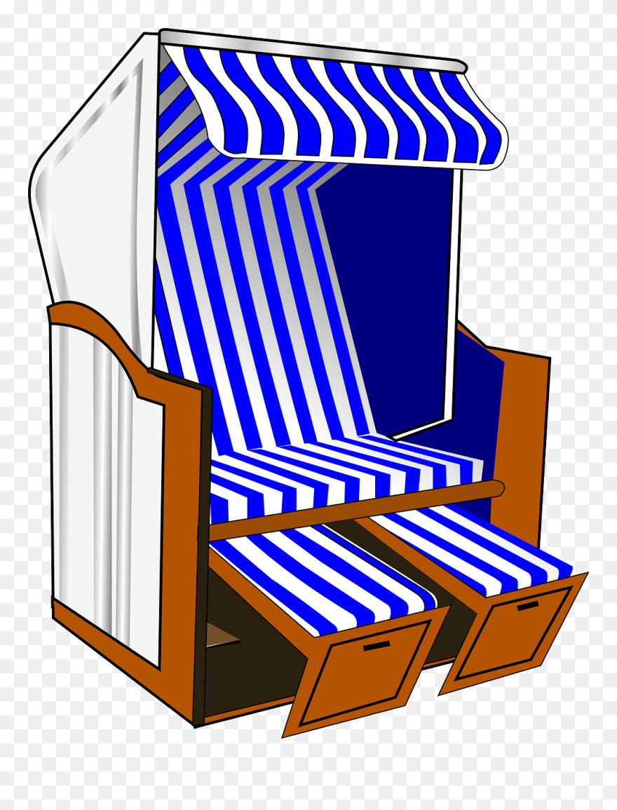 Strandkorb Clipart - Png Download
