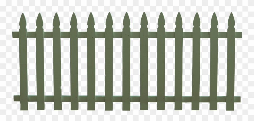 Ranch Clipart Wire Fence - White Picket Fence Png Transparent Png