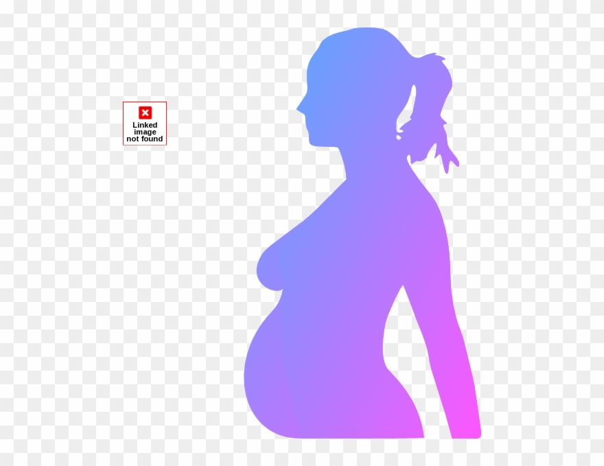 Free - Pregnant Clip Art - Png Download