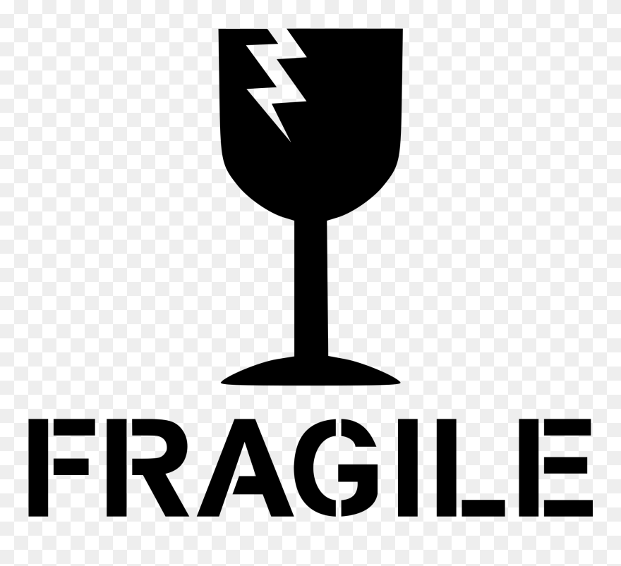 Clipart - Fragile Sign - Fragile Handle With Care Logo - Png Download