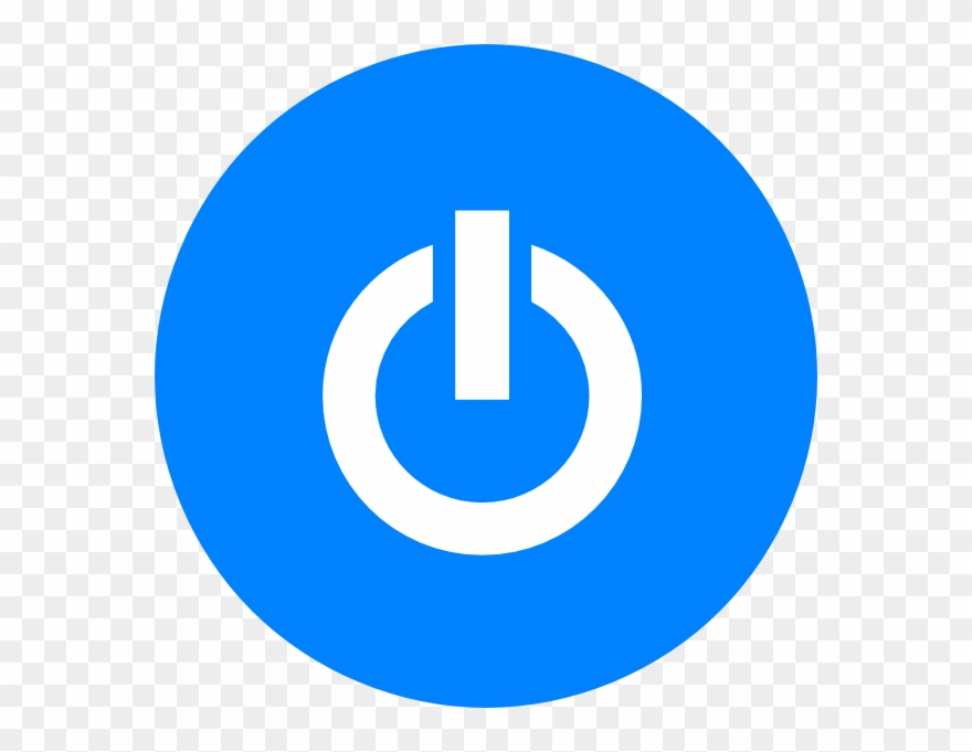 Power Off Icon White Clipart