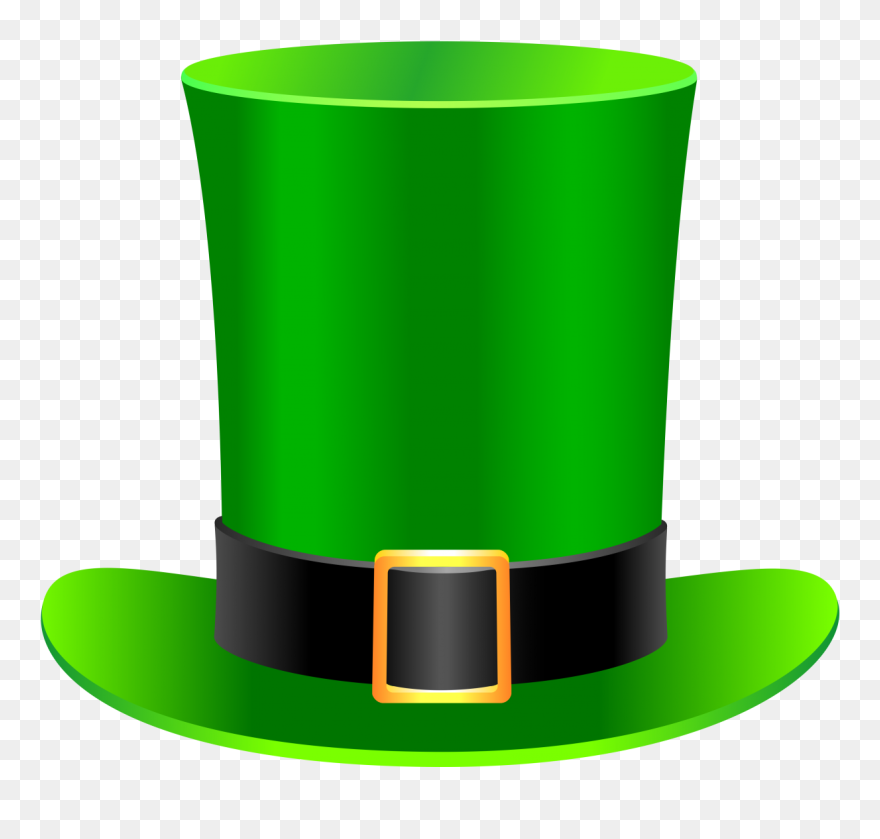 St Patricks Day - Leprechaun Hat Png Clipart