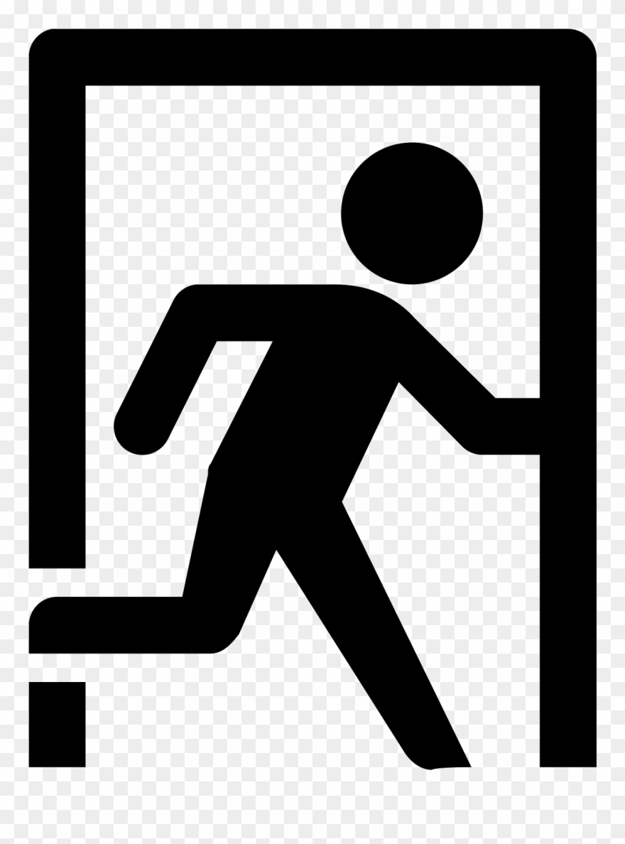 Clip Art Images - Exit Icon - Png Download