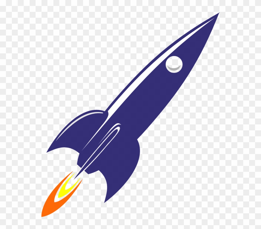 Transportation Clip Art Download - Rocket Ship Transparent Background - Png Download