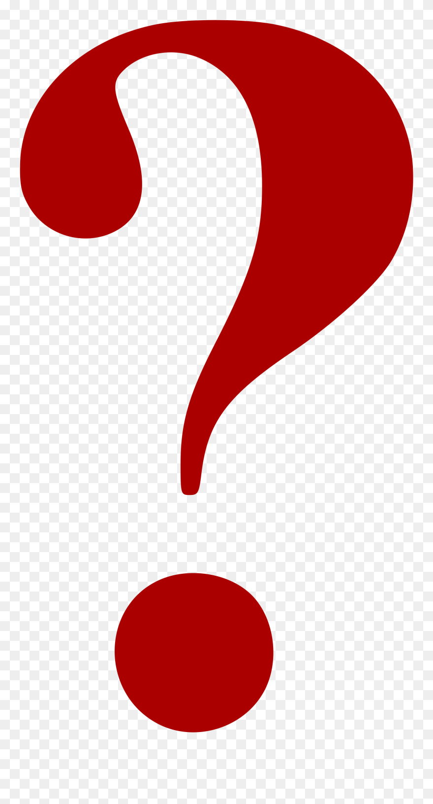 Pesquisa Do Google - Transparent Background Red Question Mark Clipart