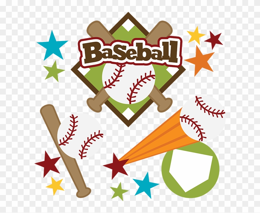 Baseball Svg Scrapbook Title Baseball Svg Files Sports - Scrapbook Baseball Clipart