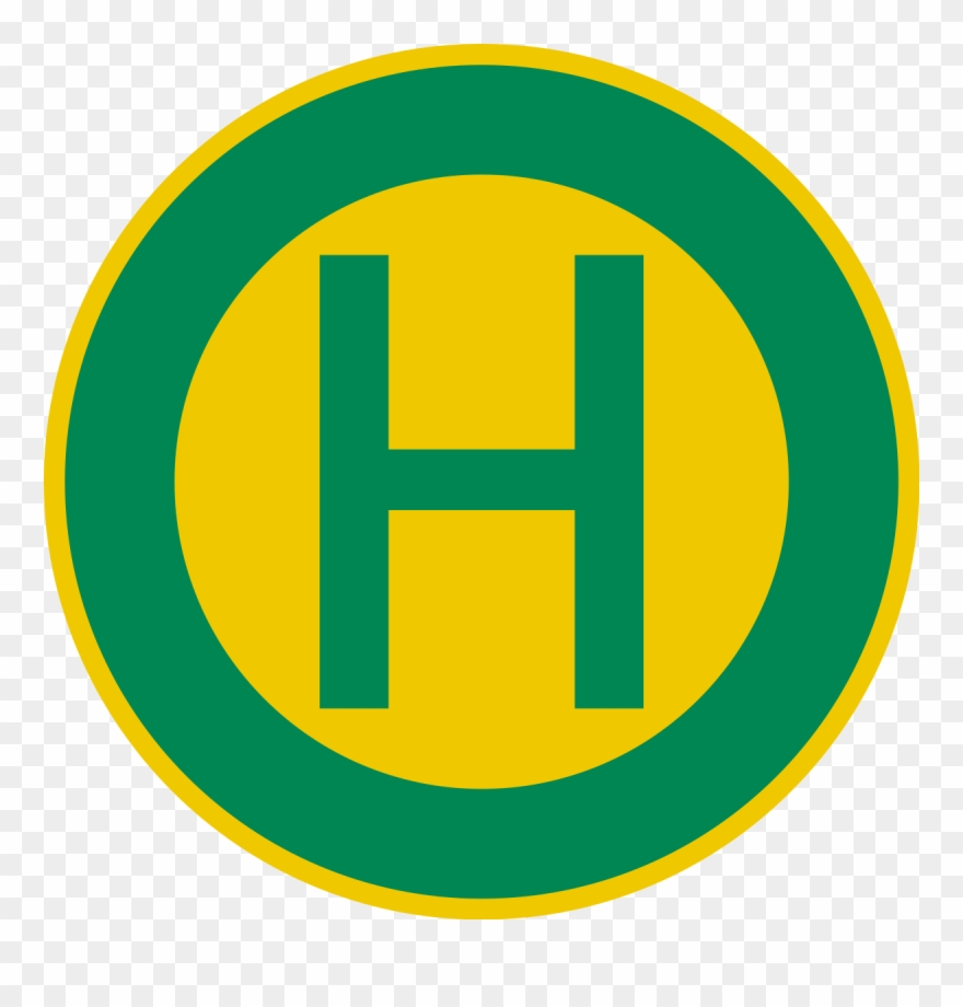Verkehrsschild Haltestelle Clipart