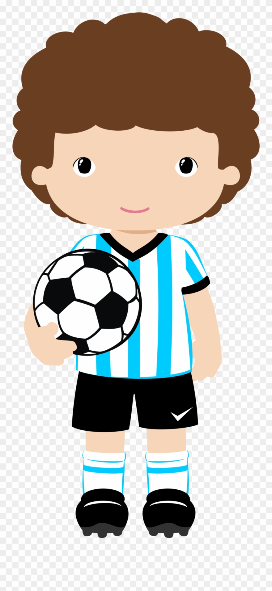 Vector Transparent Library Binder Clipart Office Boy - Jogador De Futebol Desenho Png