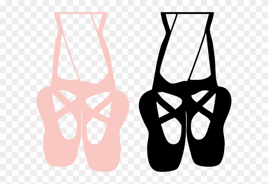 Dance, Girl, Feet, Pink, Shoes, Ballet, Legs - Ballet Shoes Clipart - Png Download