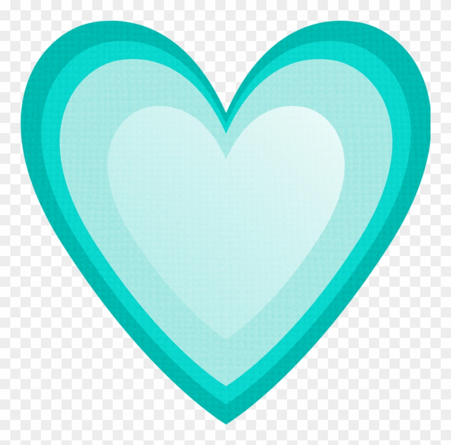 Lmurphy Discovery Hrt 11 - Heart Turquoise Clipart