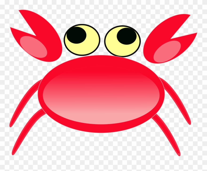 Hermit Crab Clipart, Vector Clip Art Online, Royalty - Transparent Background Crab Clip Art - Png Download