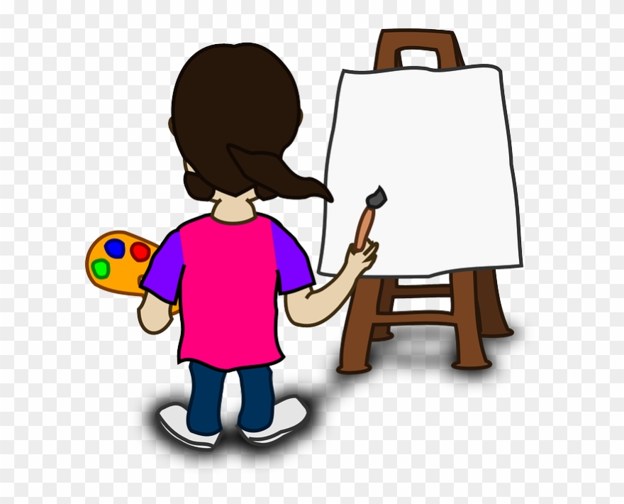 Cartoon Image Of Painting Clipart