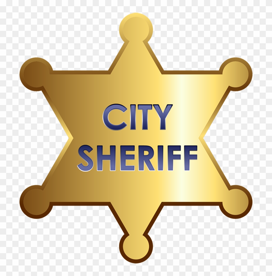 Star / Sheriff Badges - Sheriff Badge Png Format Clipart