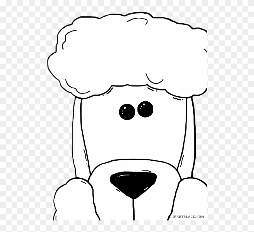 Dog Face Clipart - Clip Art - Png Download