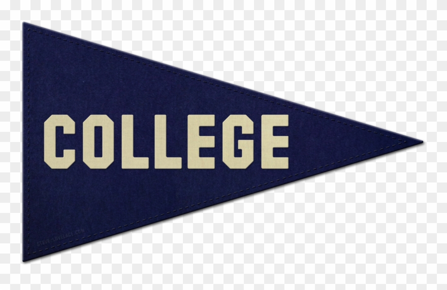 College Pennant Cliparts Free Download Clip Art Free - College Pennant Png Transparent Png