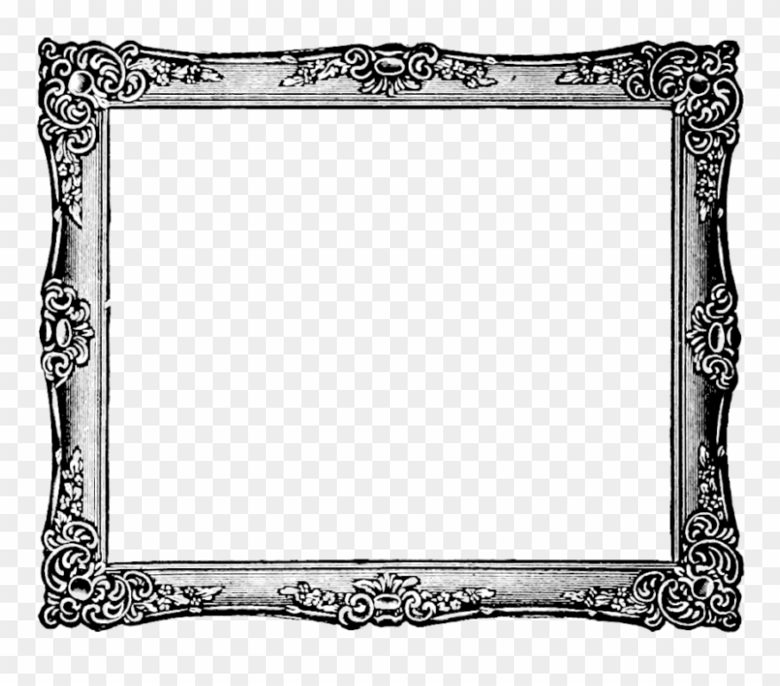 Picture Frame Clip Art - Frame Clipart - Png Download