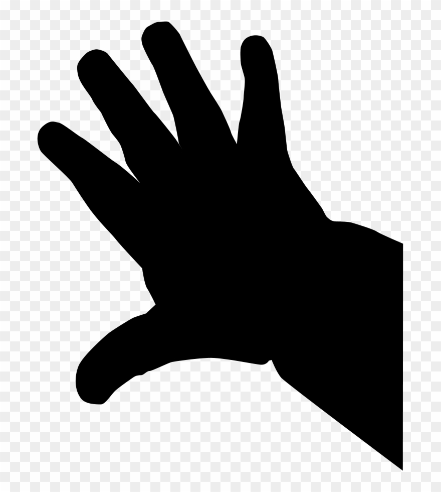 Hand Clipart Vector - Baby Hand Vector Png Transparent Png